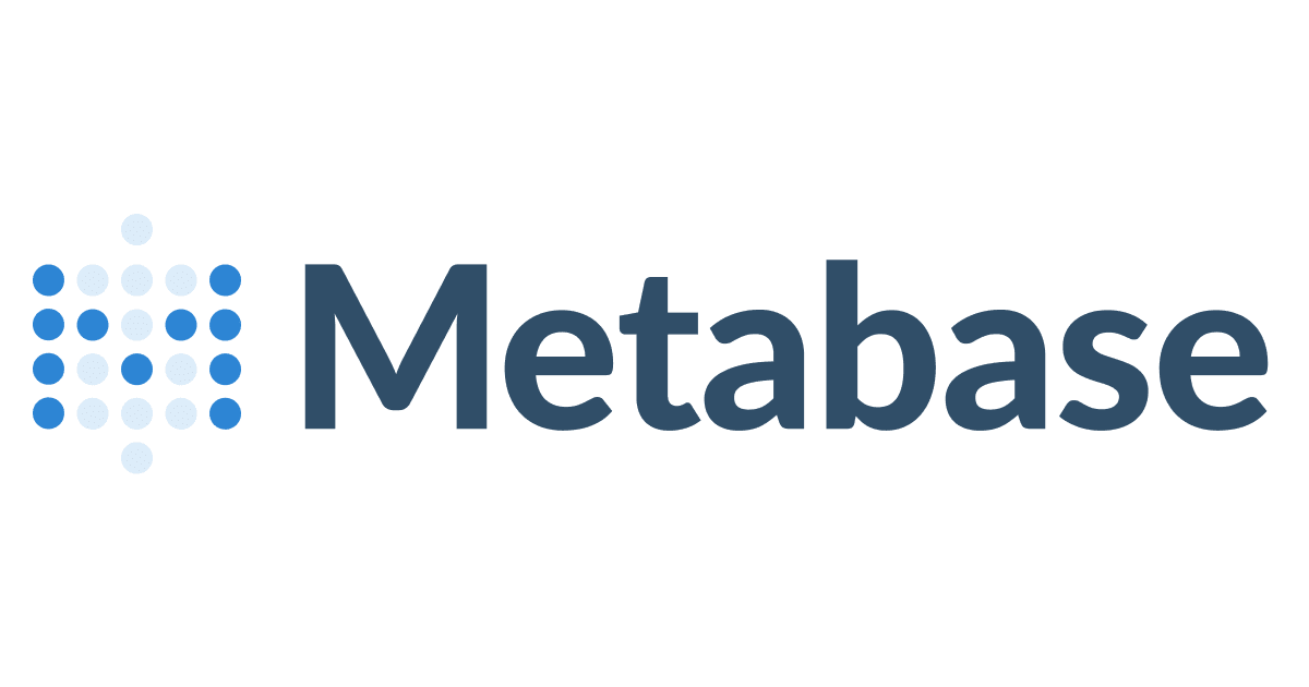 PostgreSQL Reporting Tools: Metabase Logo.